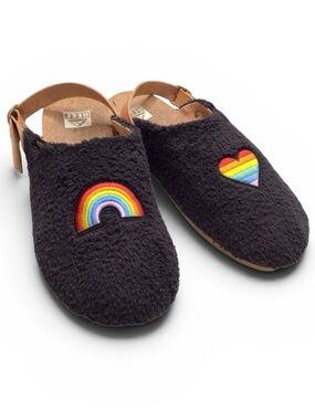 REEF Cushion Sage Rainbow Patch Mule Clogs Size 9